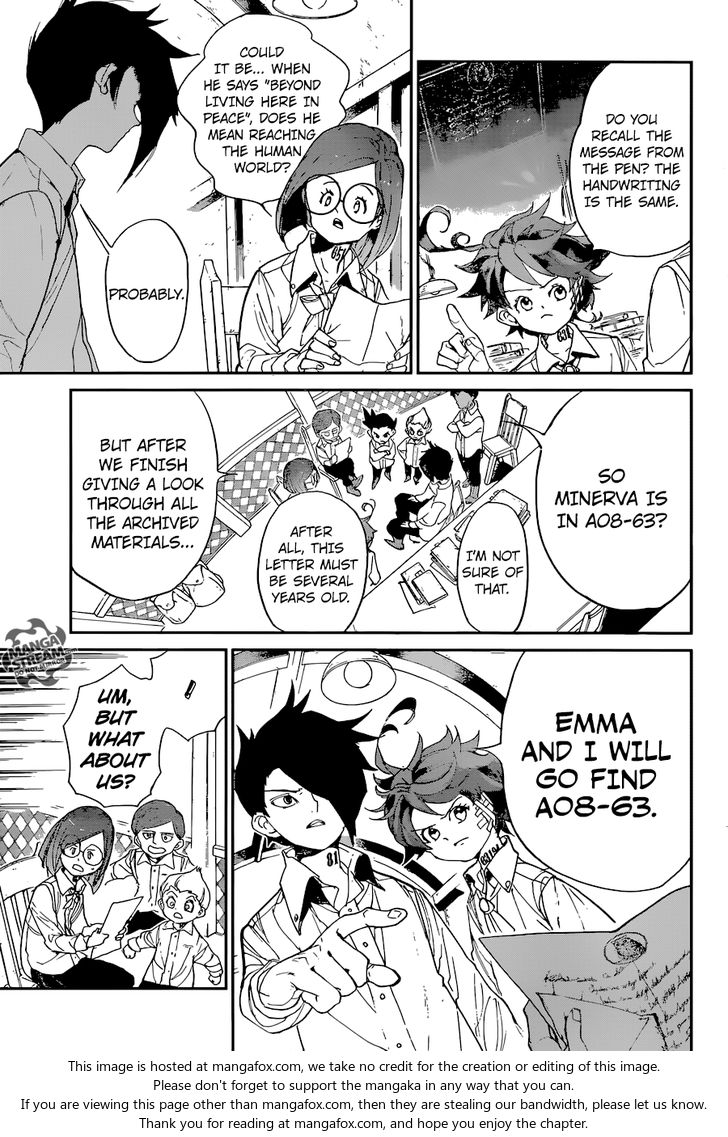 Yakusoku no Neverland Chapter 056 page 14