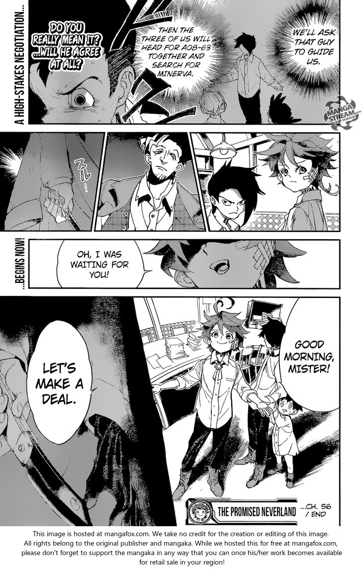 Yakusoku no Neverland Chapter 056 page 20