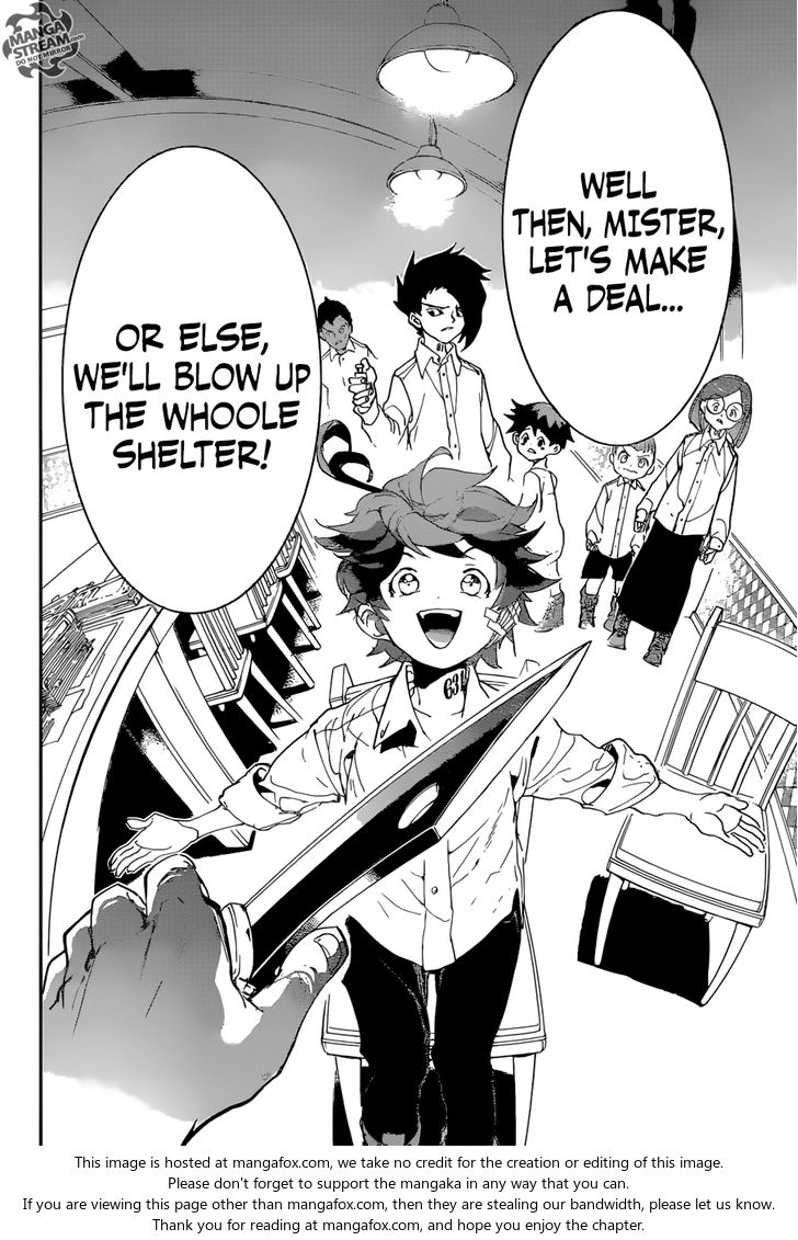 Yakusoku no Neverland Chapter 057 page 17