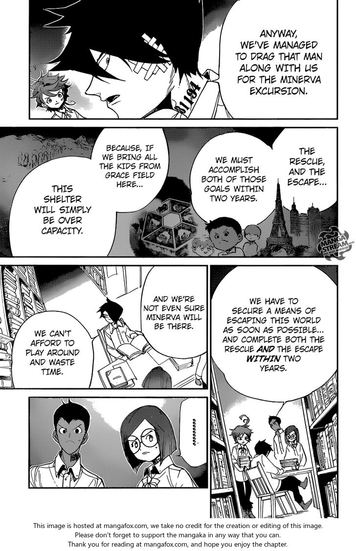 Yakusoku no Neverland Chapter 058 page 8