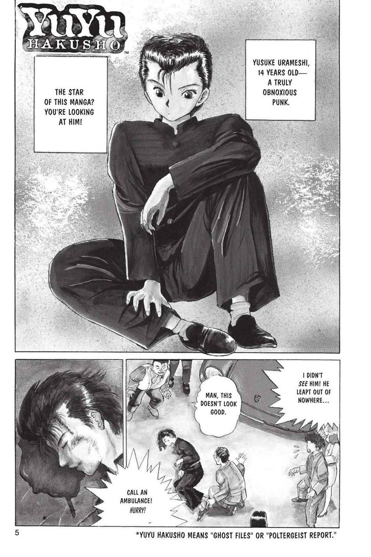 Yu Yu Hakusho Chapter 001 page 7