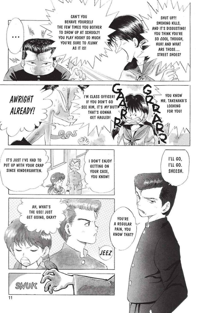 Yu Yu Hakusho Chapter 001 page 13