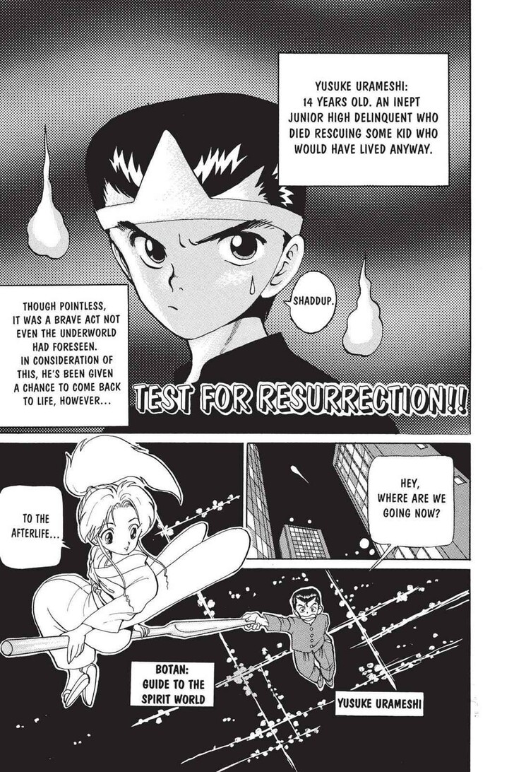 Yu Yu Hakusho Chapter 002 page 2