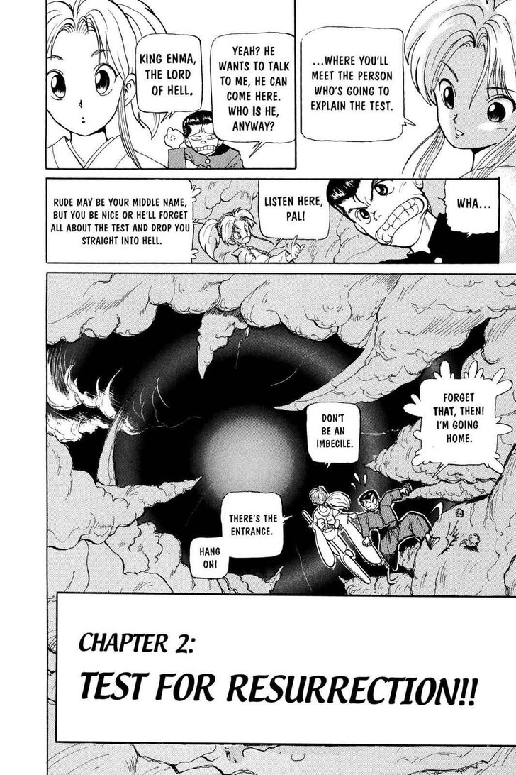 Yu Yu Hakusho Chapter 002 page 3