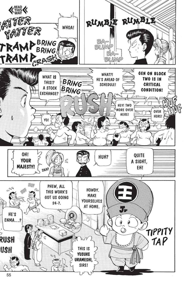 Yu Yu Hakusho Chapter 002 page 6