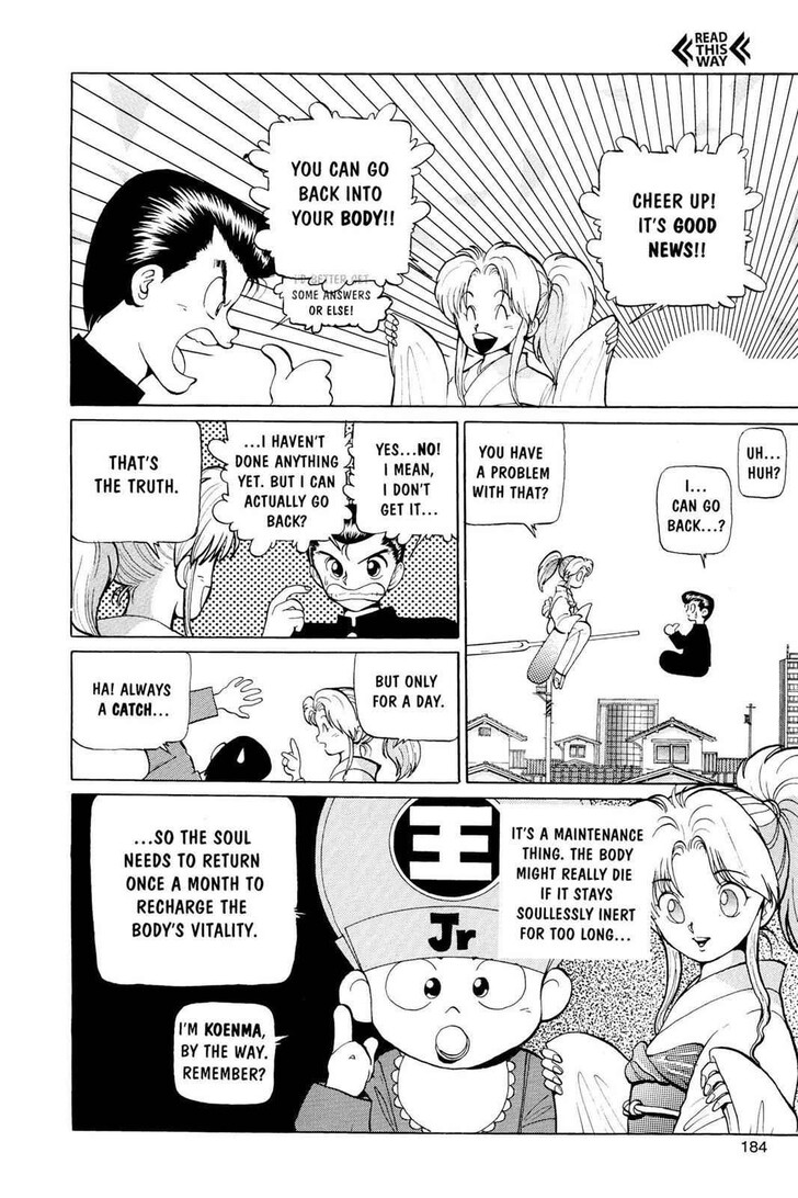 Yu Yu Hakusho Chapter 008 page 7