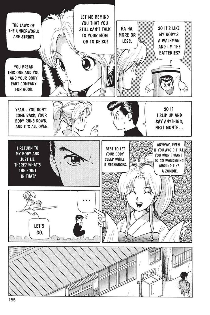 Yu Yu Hakusho Chapter 008 page 8