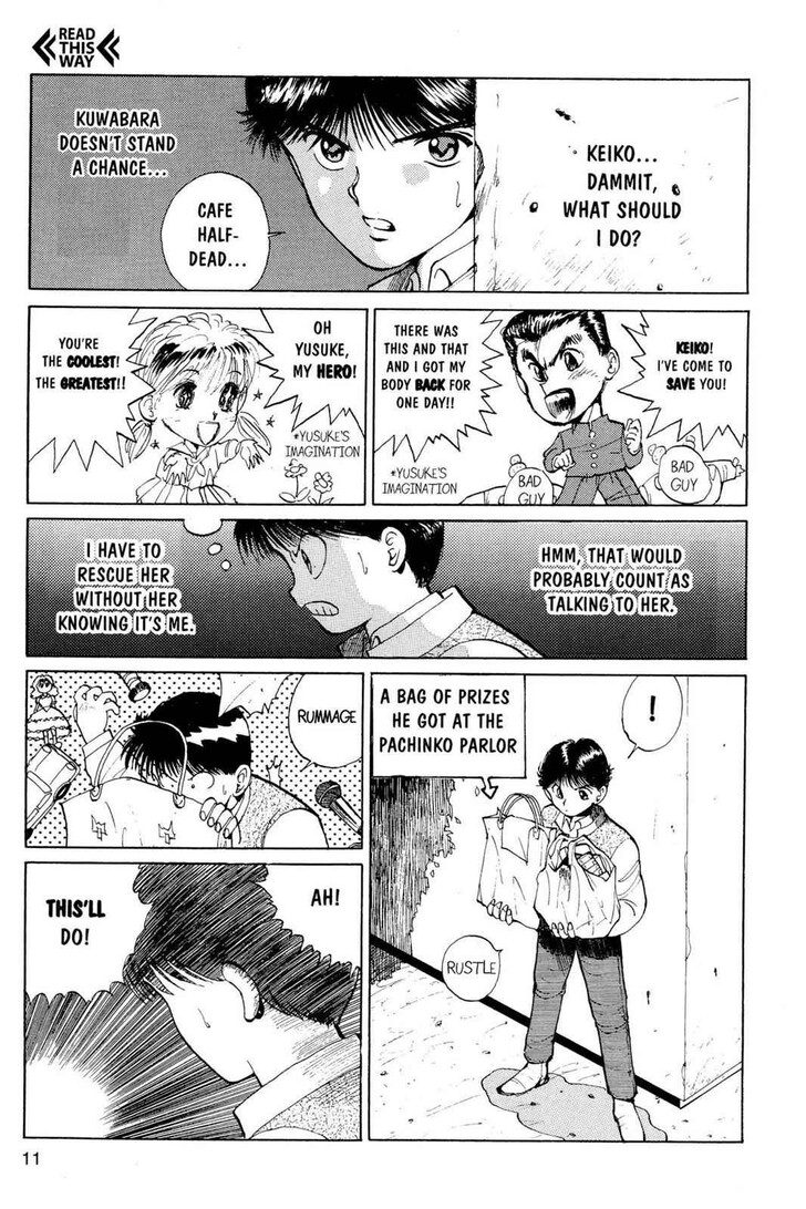 Yu Yu Hakusho Chapter 009 page 12