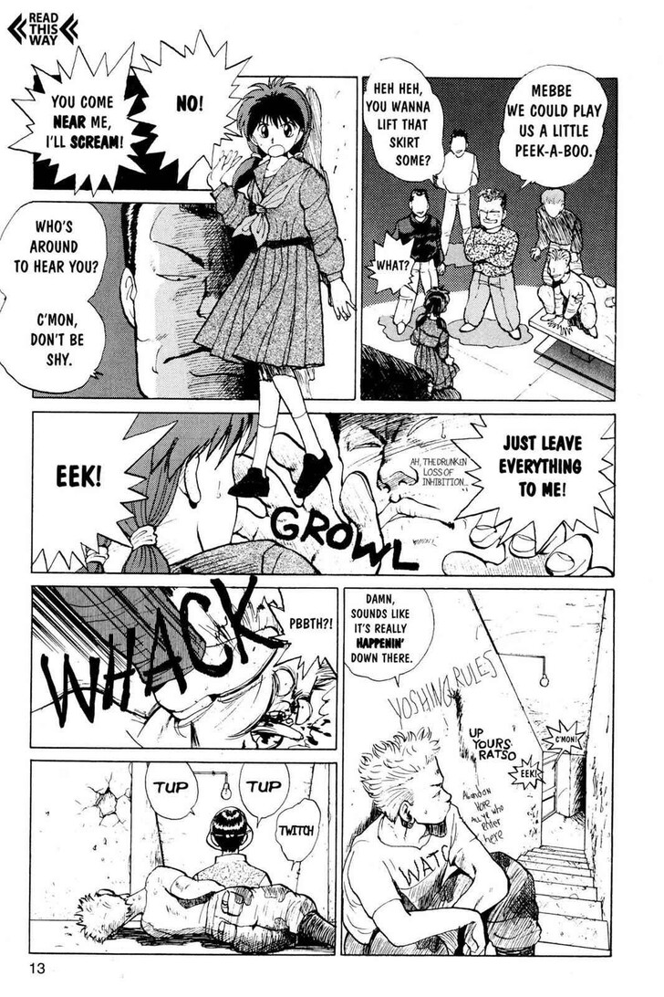 Yu Yu Hakusho Chapter 009 page 14