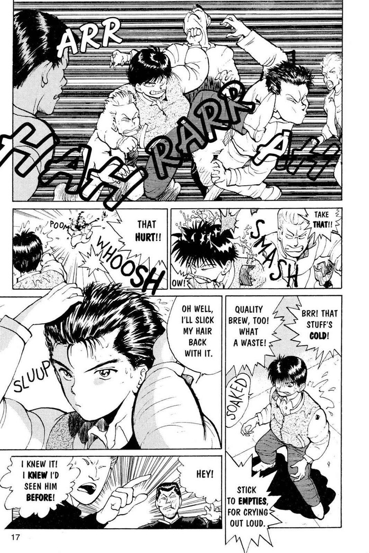 Yu Yu Hakusho Chapter 009 page 18