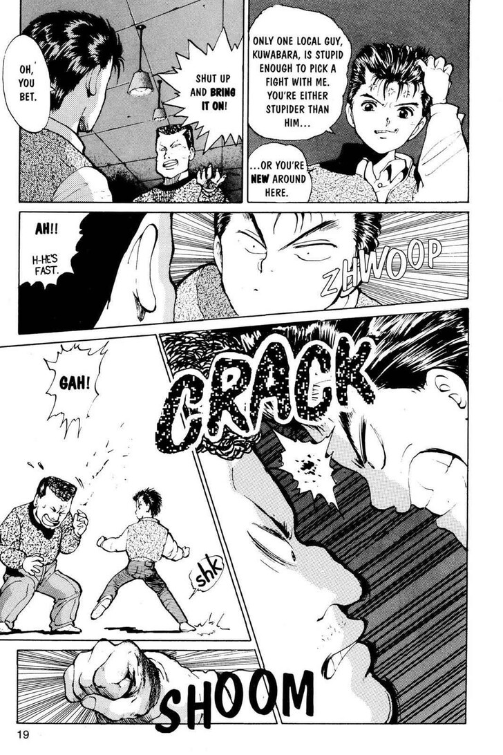 Yu Yu Hakusho Chapter 009 page 21
