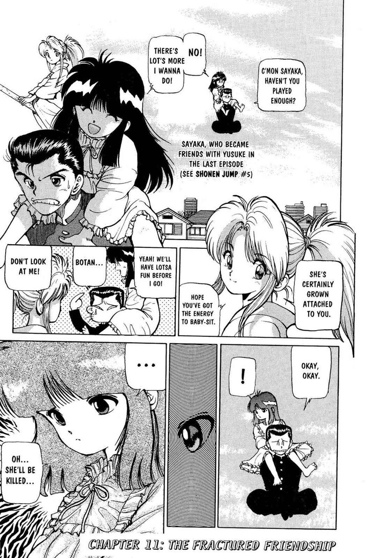Yu Yu Hakusho Chapter 011 page 1