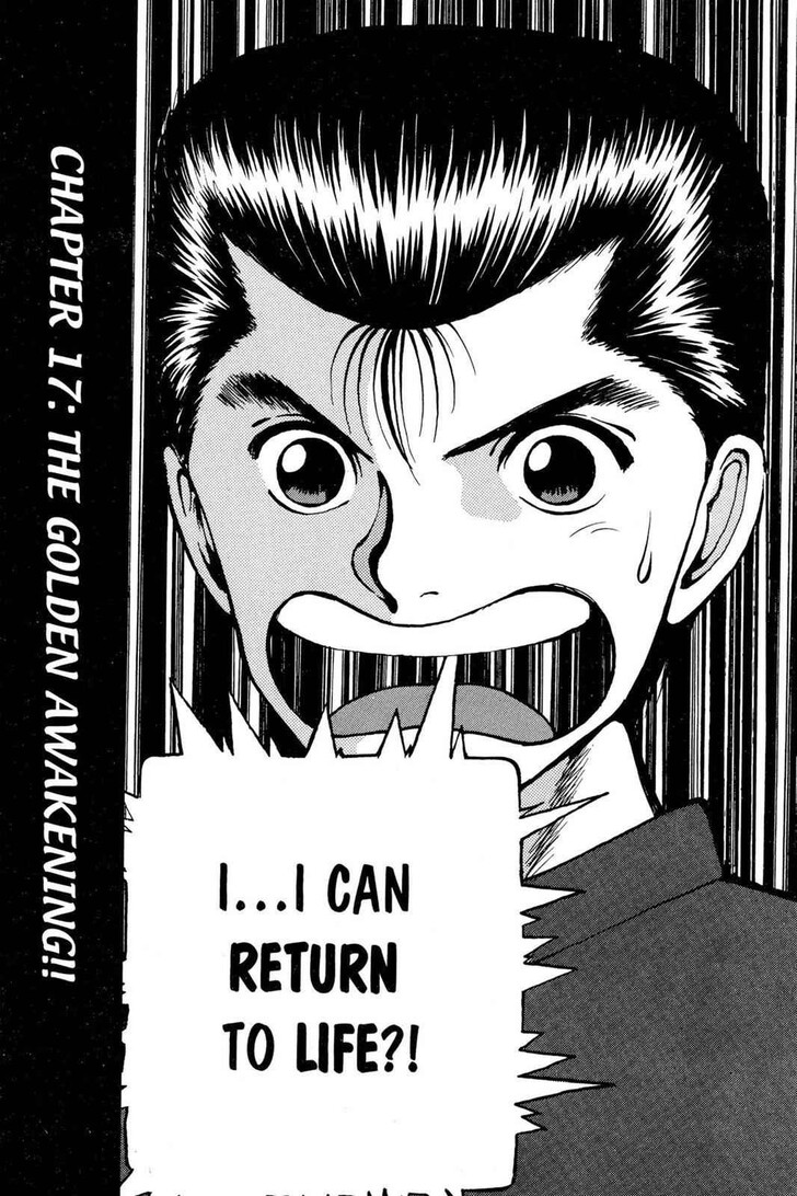 Yu Yu Hakusho Chapter 017 page 1