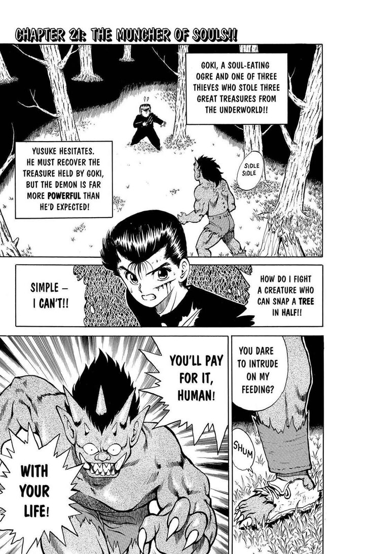 Yu Yu Hakusho Chapter 021 page 1