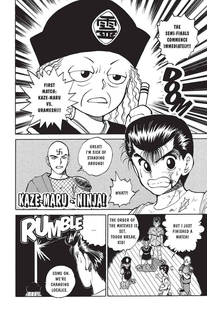Yu Yu Hakusho Chapter 029 page 1