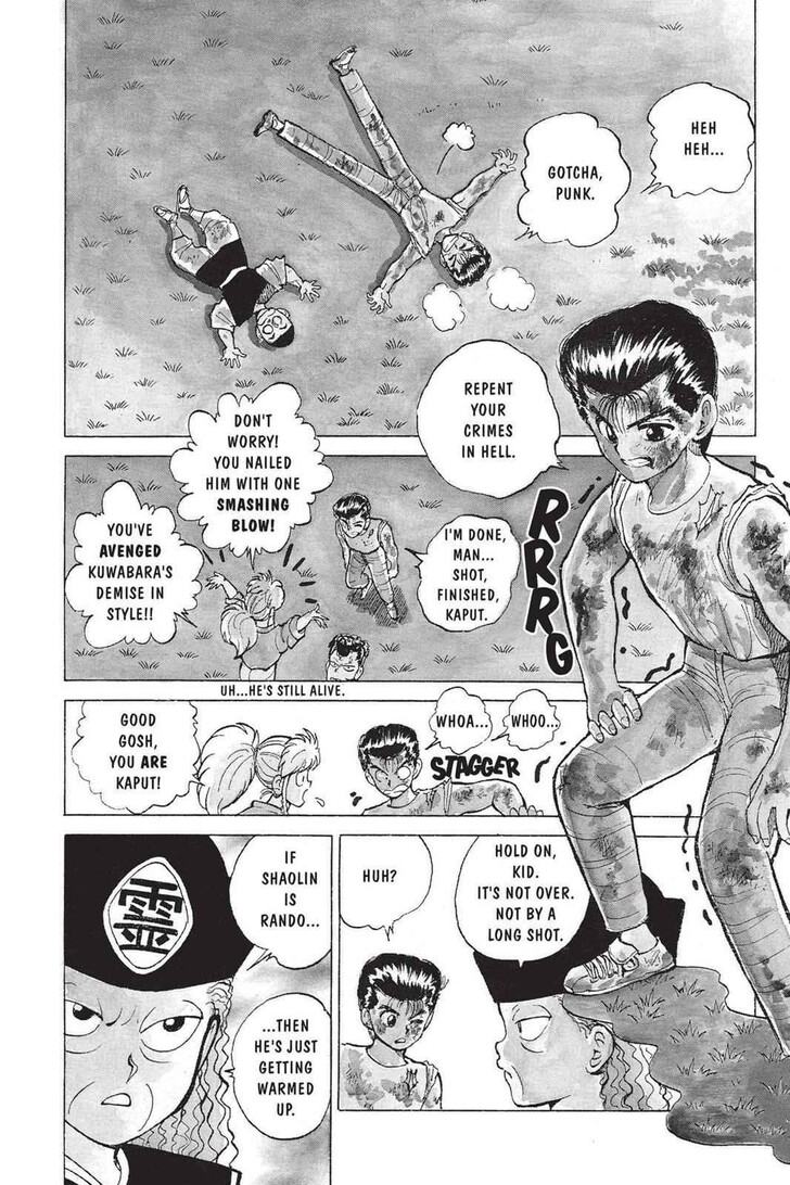 Yu Yu Hakusho Chapter 031 page 10