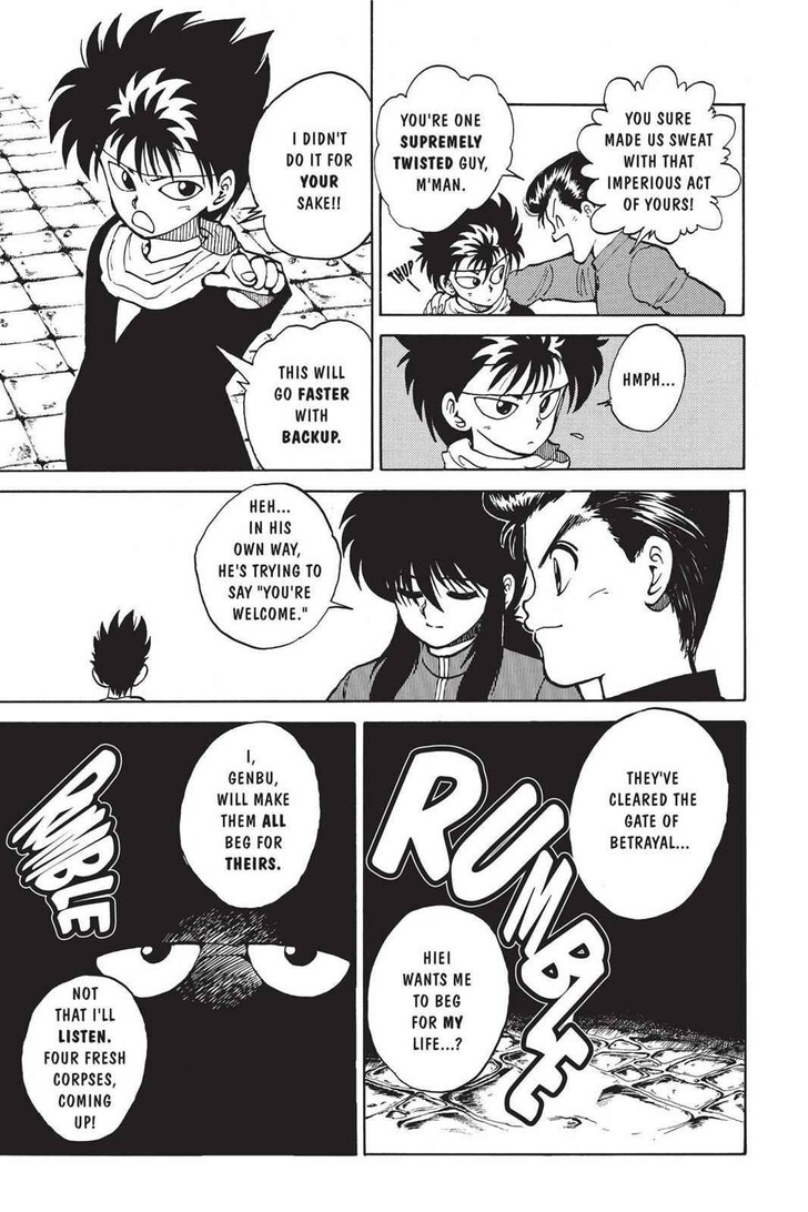Yu Yu Hakusho Chapter 034 page 13