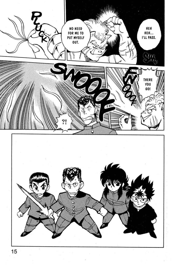 Yu Yu Hakusho Chapter 036 page 17
