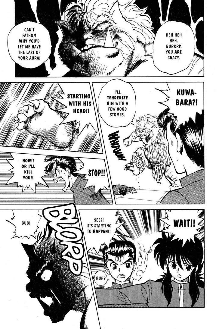Yu Yu Hakusho Chapter 037 page 15