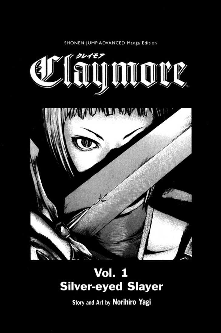 Claymore Vol.01 Chapter 001 page 4