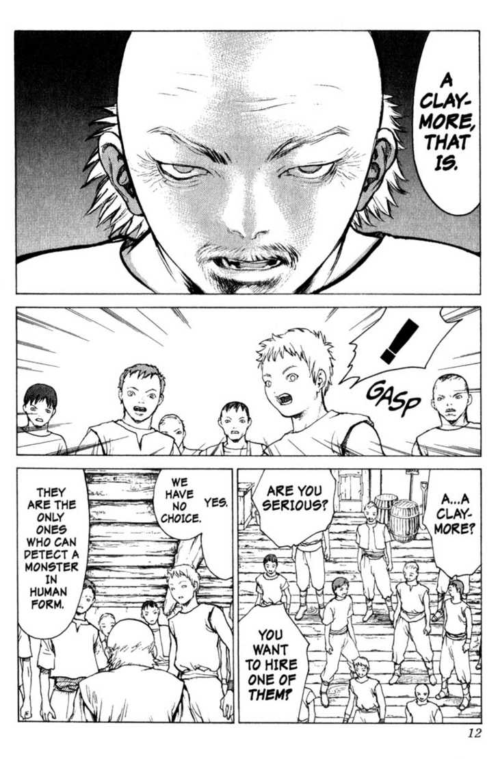 Claymore Vol.01 Chapter 001 page 12