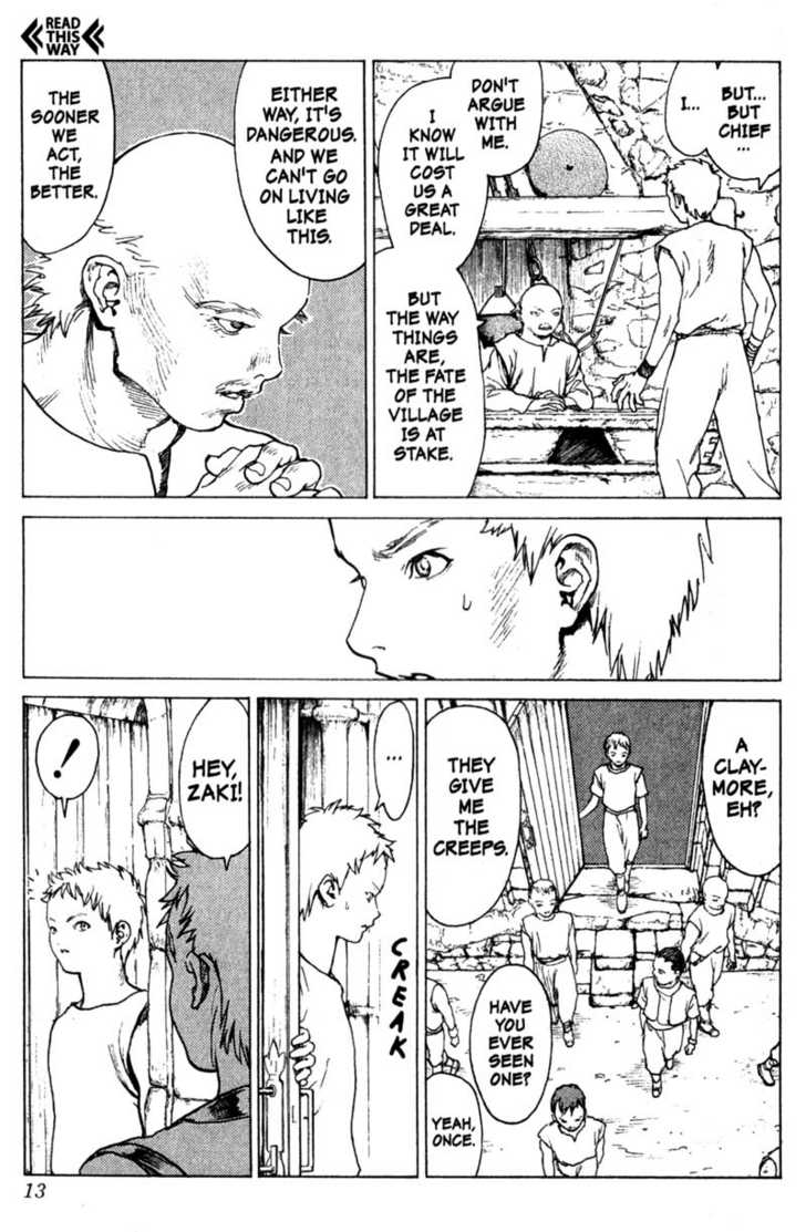 Claymore Vol.01 Chapter 001 page 13