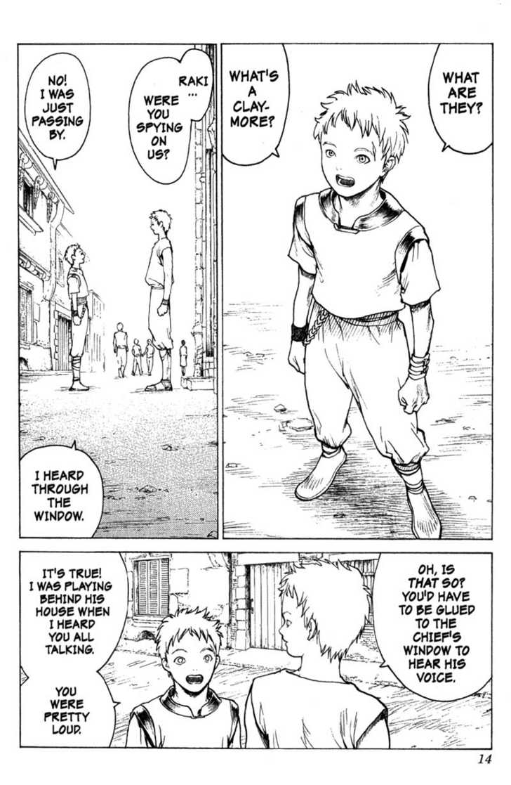 Claymore Vol.01 Chapter 001 page 14