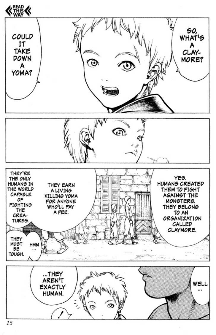 Claymore Vol.01 Chapter 001 page 15