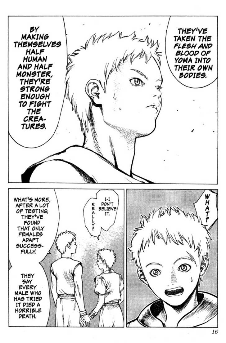 Claymore Vol.01 Chapter 001 page 16