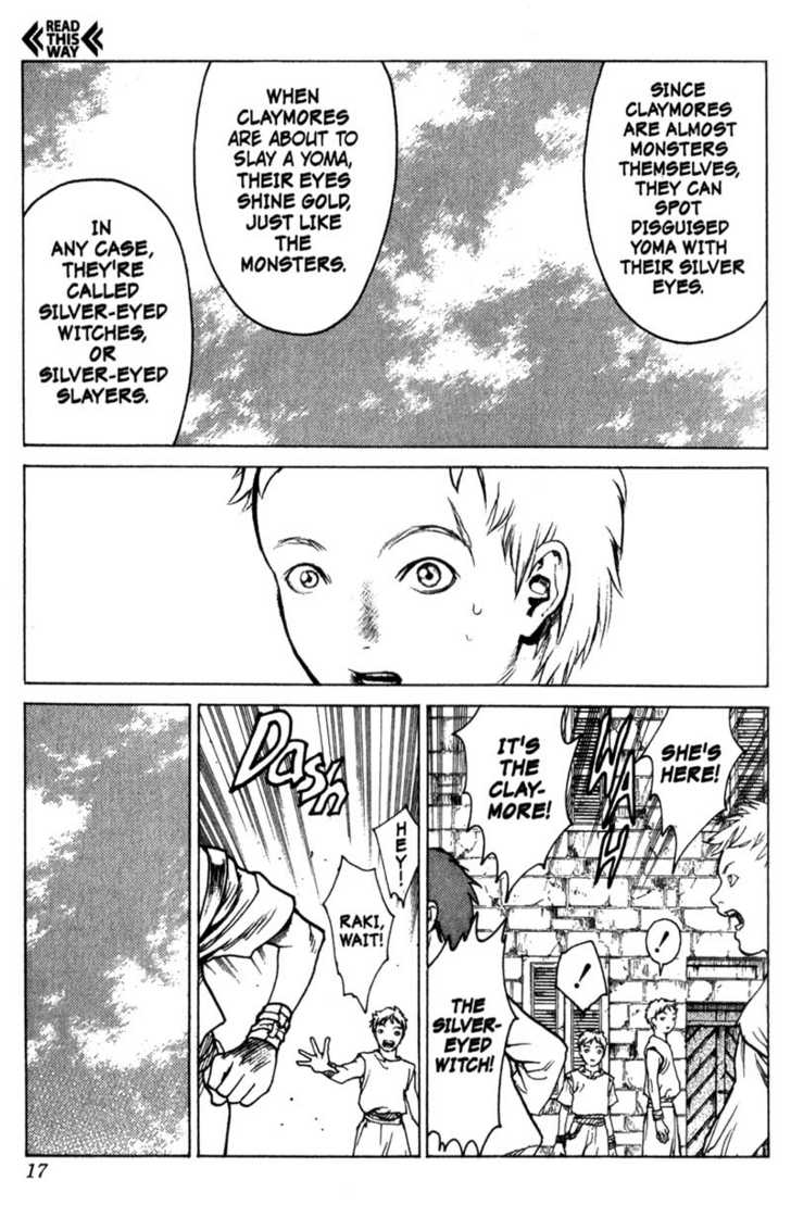 Claymore Vol.01 Chapter 001 page 17
