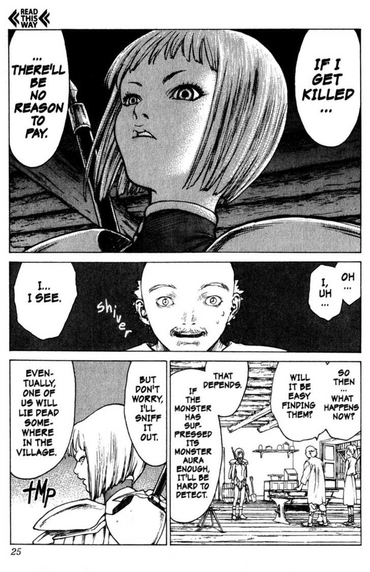 Claymore Vol.01 Chapter 001 page 25