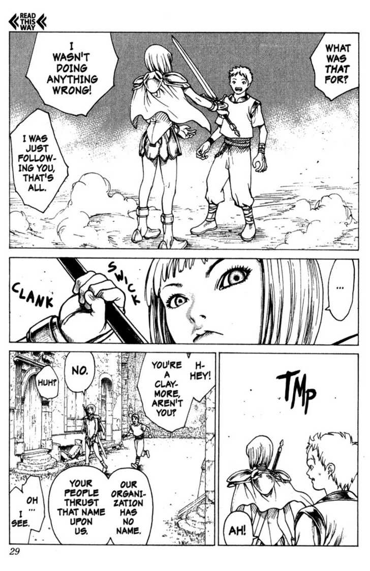 Claymore Vol.01 Chapter 001 page 29