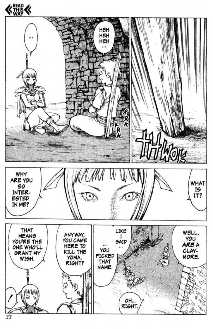 Claymore Vol.01 Chapter 001 page 33