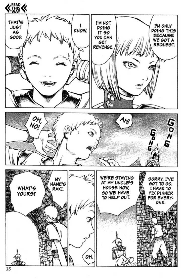 Claymore Vol.01 Chapter 001 page 35