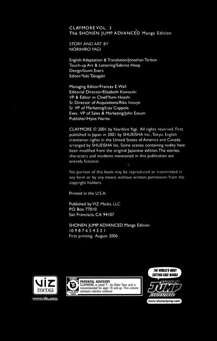 Claymore Vol.03 Chapter 010 page 3