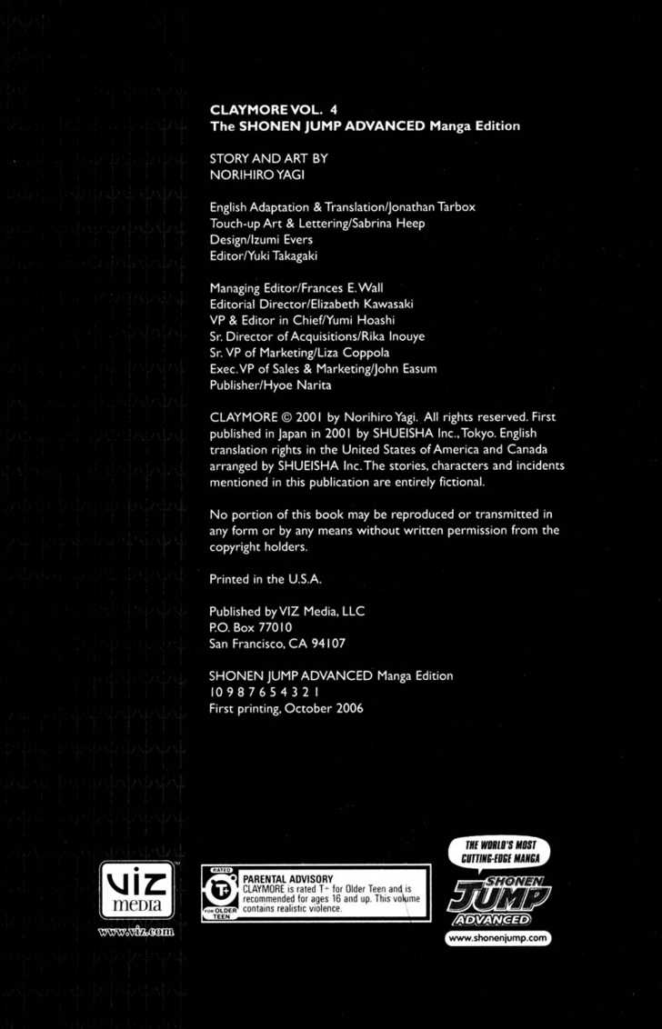 Claymore Vol.04 Chapter 016 page 3