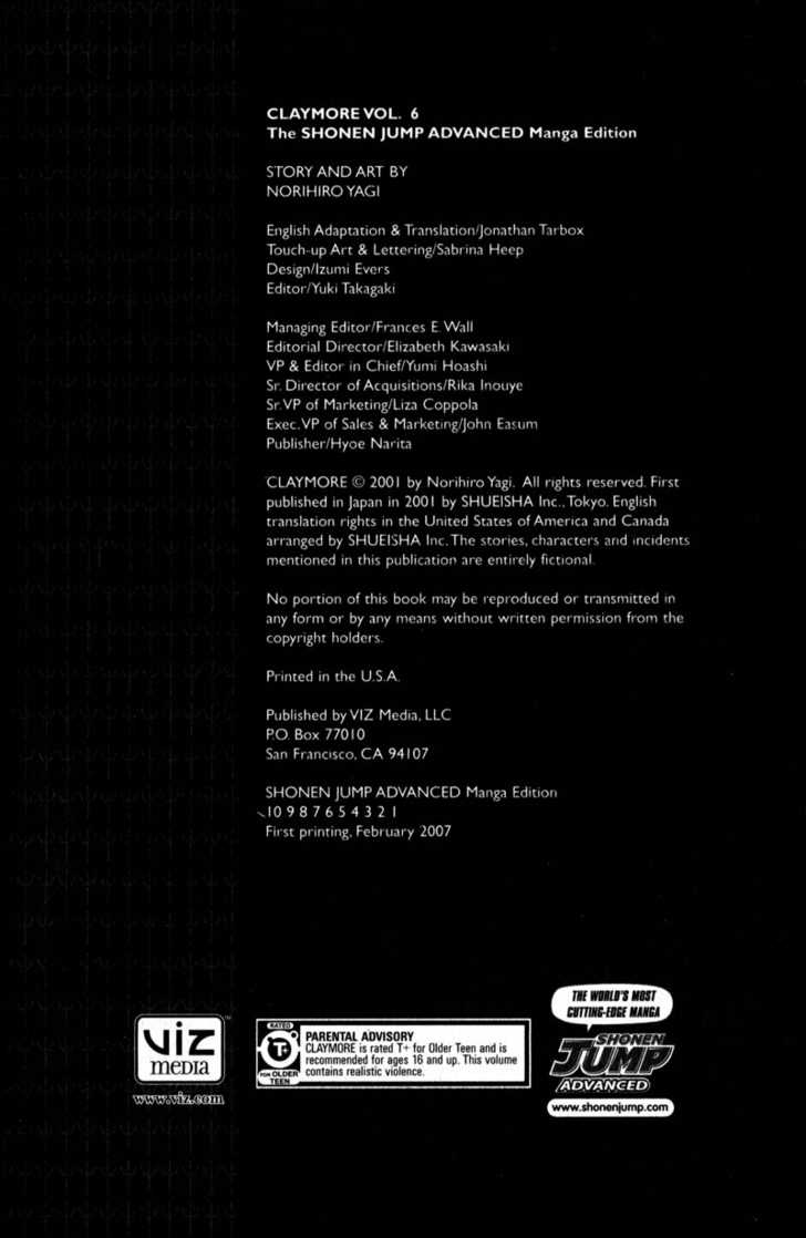 Claymore Vol.06 Chapter 028 page 3