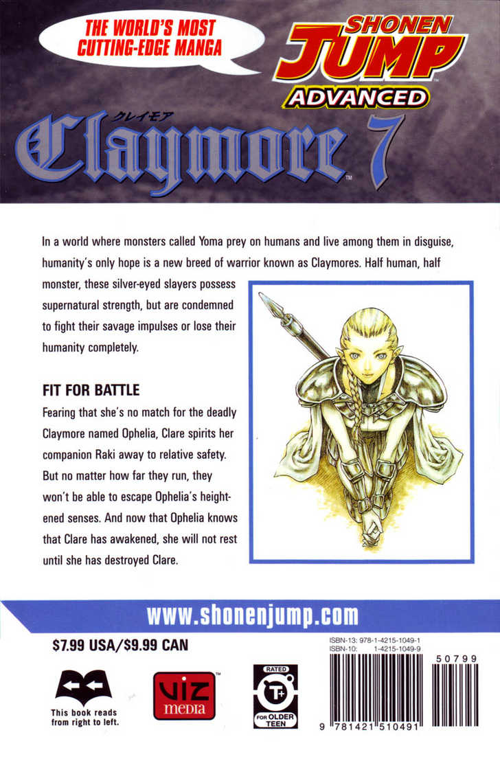 Claymore Vol.07 Chapter 034 page 33