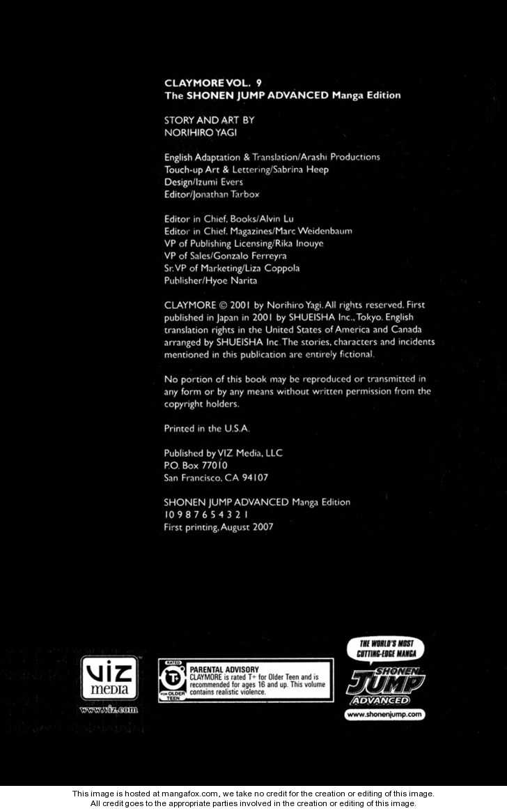 Claymore Vol.09 Chapter 046 page 2