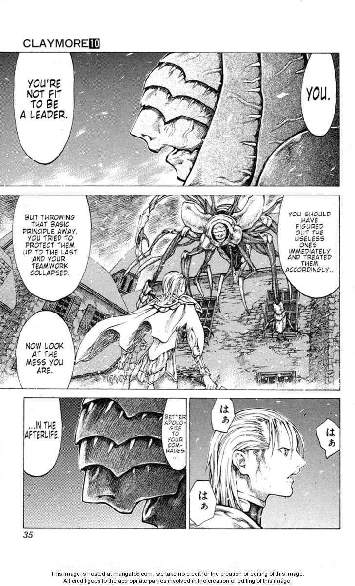Claymore Vol.10 Chapter 052 page 36