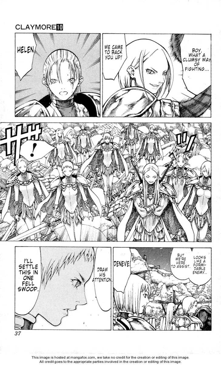 Claymore Vol.10 Chapter 052 page 38