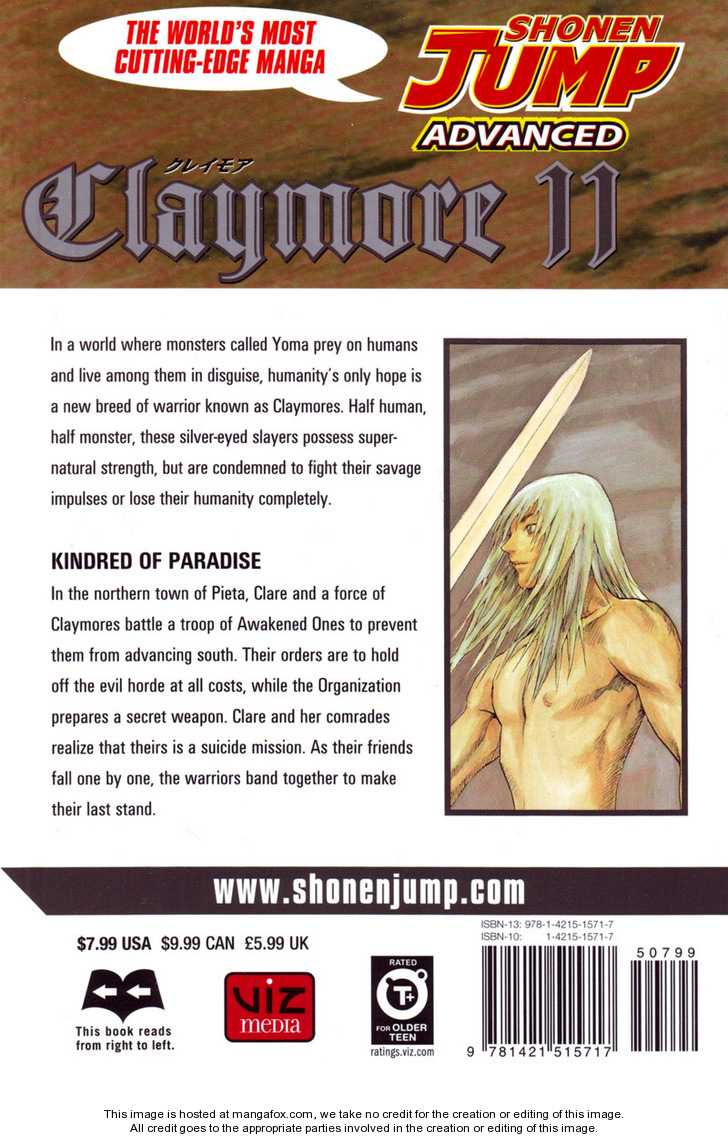 Claymore Vol.11 Chapter 058 page 38