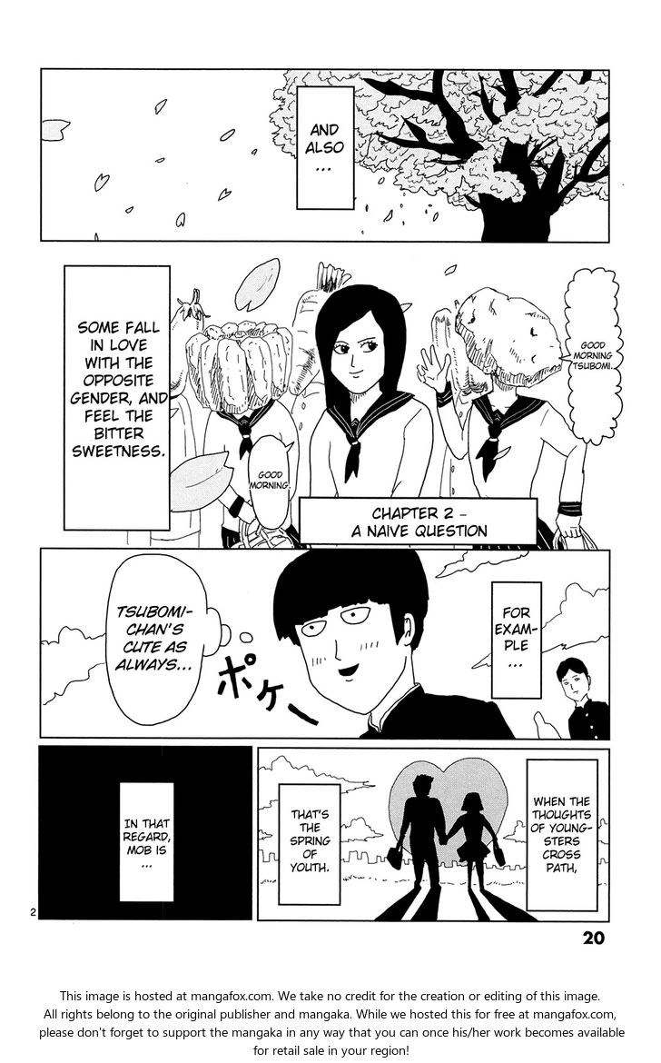 Mob Psycho 100 Vol.01 Chapter 002 page 2