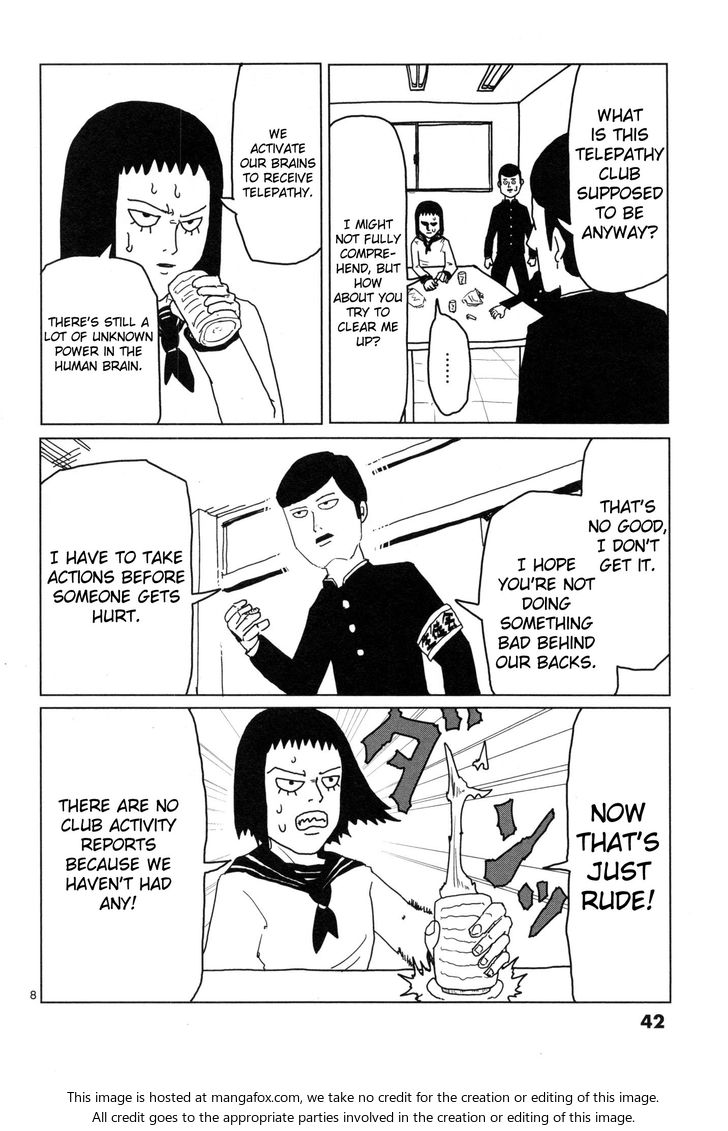 Mob Psycho 100 Vol.01 Chapter 003 page 8
