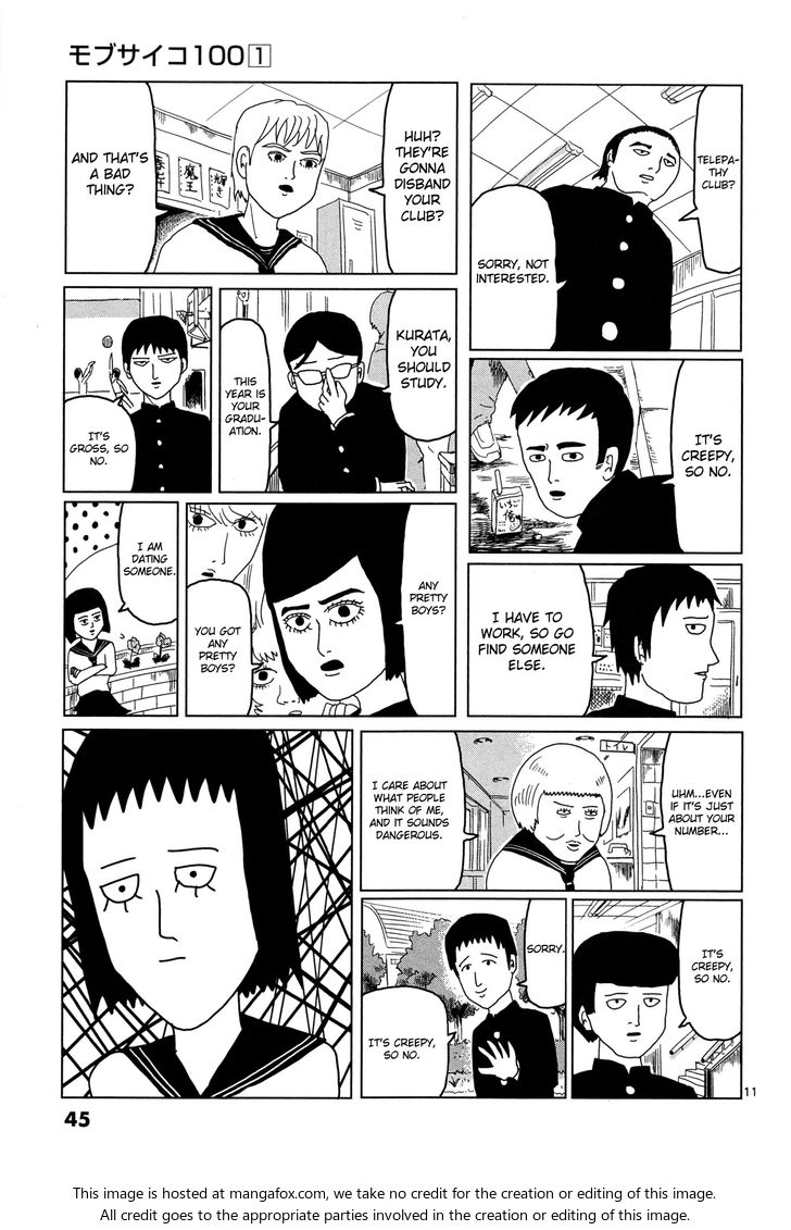 Mob Psycho 100 Vol.01 Chapter 003 page 11
