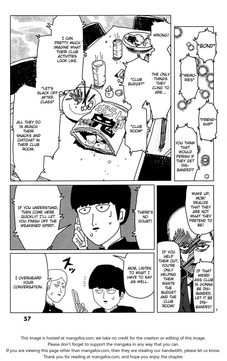 Mob Psycho 100 Vol.01 Chapter 004 page 7