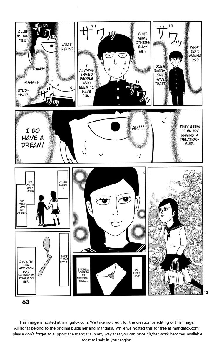 Mob Psycho 100 Vol.01 Chapter 004 page 13