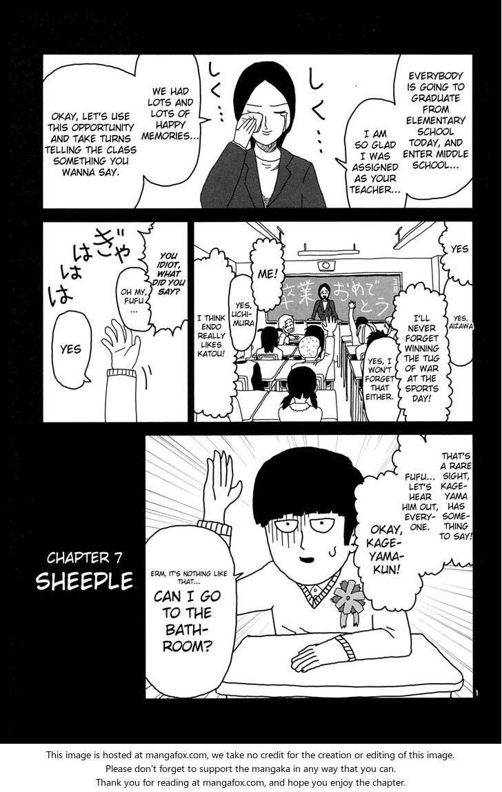 Mob Psycho 100 Vol.01 Chapter 007 page 1