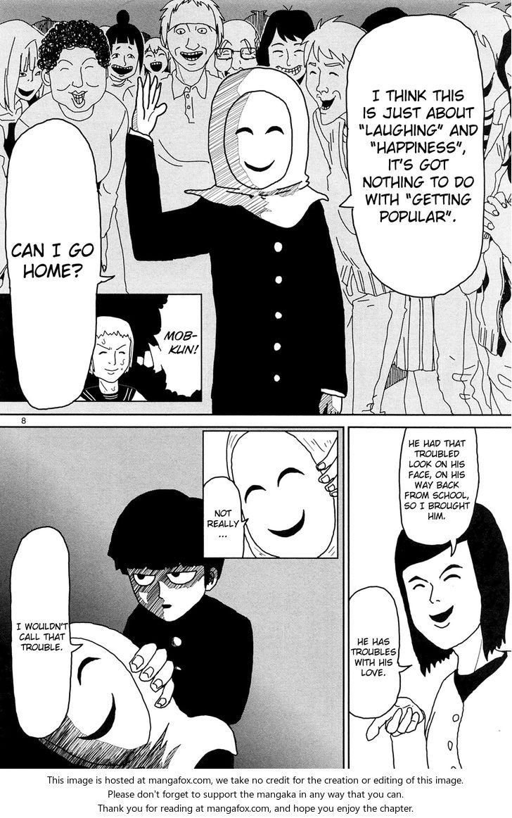 Mob Psycho 100 Vol.01 Chapter 007 page 8