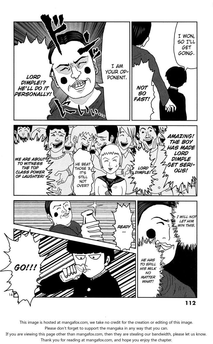 Mob Psycho 100 Vol.01 Chapter 007 page 14